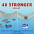 Ultra Strong Bathroom Tissue, Septic Safe, 2-Ply, White, 363 Sheets/Roll, 18 Rolls/Pack (04308)