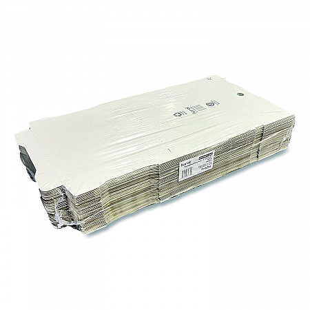 Corrugated Pizza Boxes, 12 x 12 x 1.97, White/Brown, 50/Carton (FPPBF12W)
