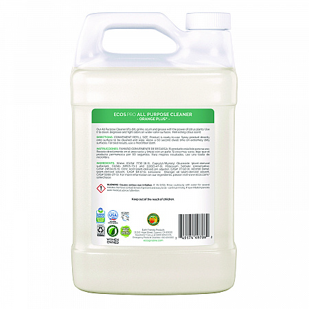 Orange Plus All-Purpose Cleaner and Degreaser, 1 gal Bottle, 4/Carton (PL970604CT)