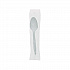 Fieldware Cutlery, Individually Wrapped, Mediumweight Spoon, Plastic, White, 1,000/Carton (FKSWCH)