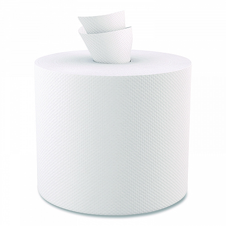 Select Center-Pull Paper Towels, 2-Ply, 7.3 x 10, White, 600/Roll, 6 Rolls/Carton (H153)