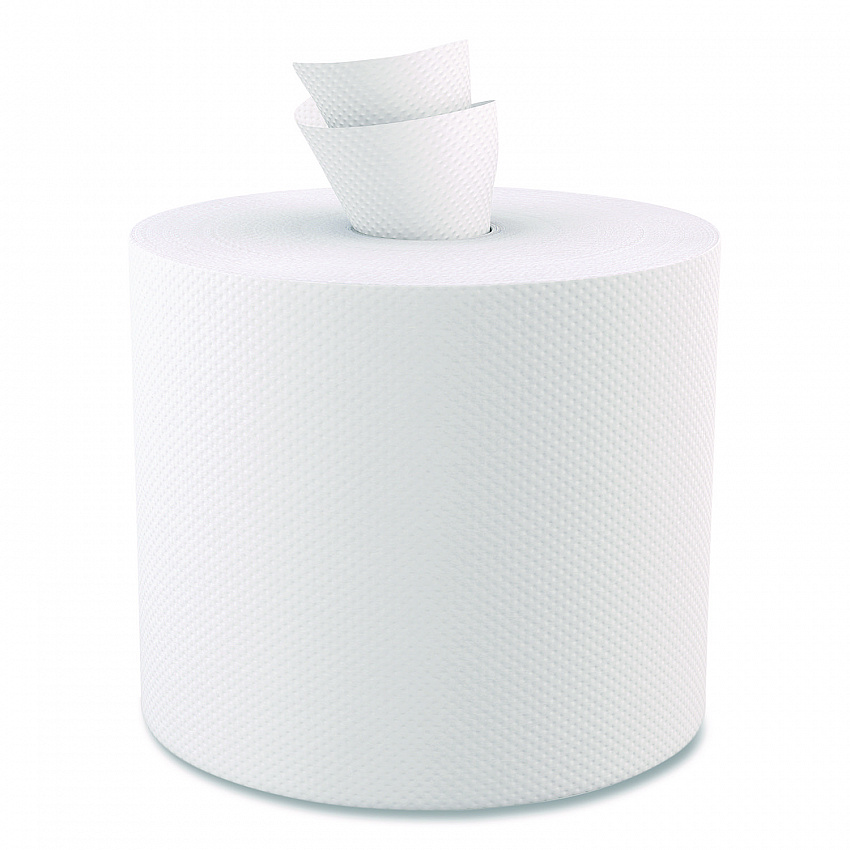 Select Center-Pull Paper Towels, 2-Ply, 7.3 x 10, White, 600/Roll, 6 Rolls/Carton (H153)