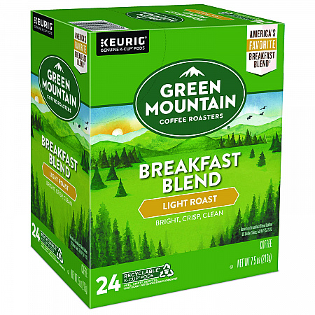 Breakfast Blend Coffee K-Cup Pods, 96/Carton (6520CT)