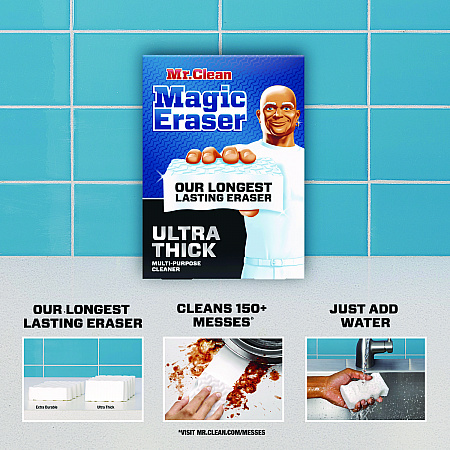 Magic Eraser, Ultra-Thick, 4.6 x 2.3, 1.2