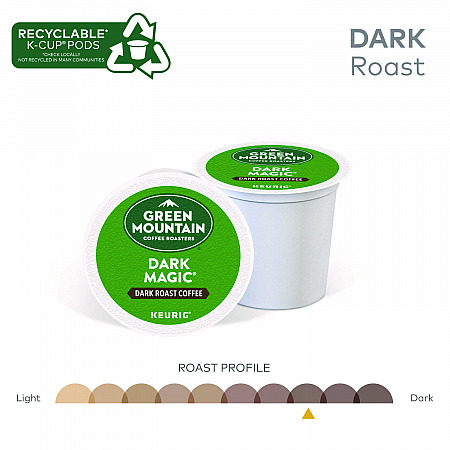 Dark Magic Extra Bold Coffee K-Cups, 24/Box (4061)