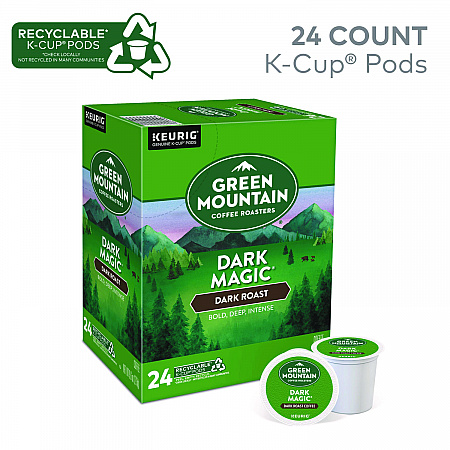 Dark Magic Extra Bold Coffee K-Cups, 24/Box (4061)