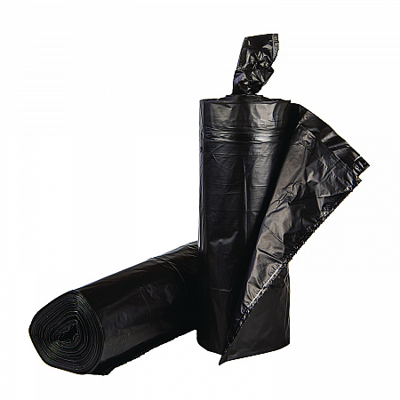 Low-Density Can Liners, 33 gal, 1.25 mil, 33