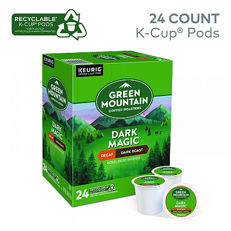 Dark Magic Decaf Extra Bold Coffee K-Cups, 96/Carton (4067CT)
