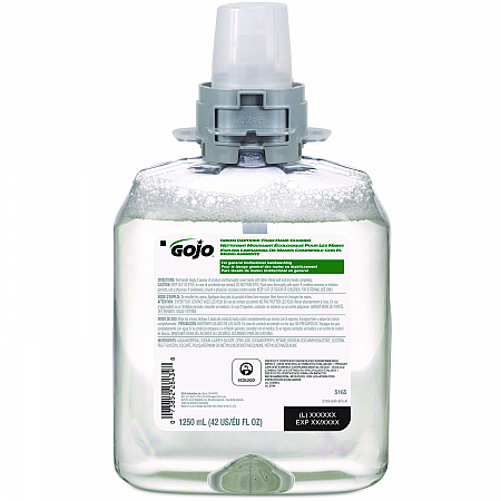 Green Certified Foam Hand Cleaner Refill, Unscented, 1,250 mL, 4/Carton (516504CT)