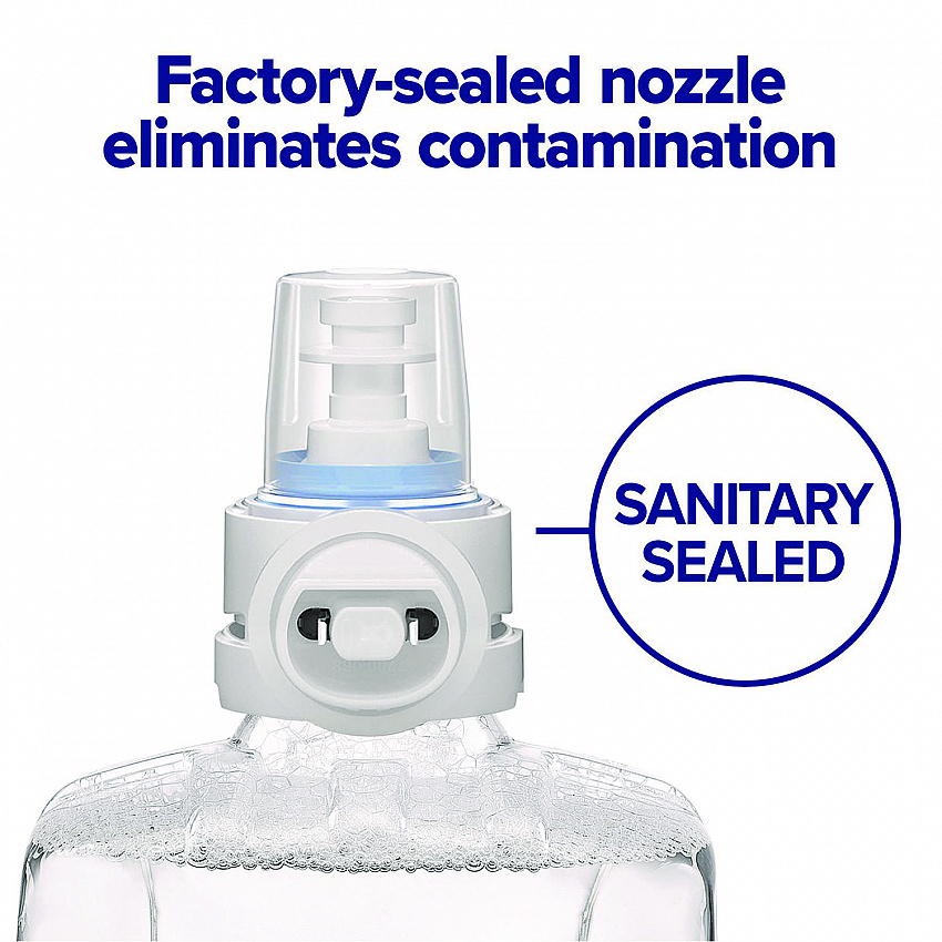 Healthcare HEALTHY SOAP 0.5% PCMX Antimicrobial Foam Refill, For CS4 Dispensers, Fragrance-Free, 1,250 mL, 4/Carton (517804CT)