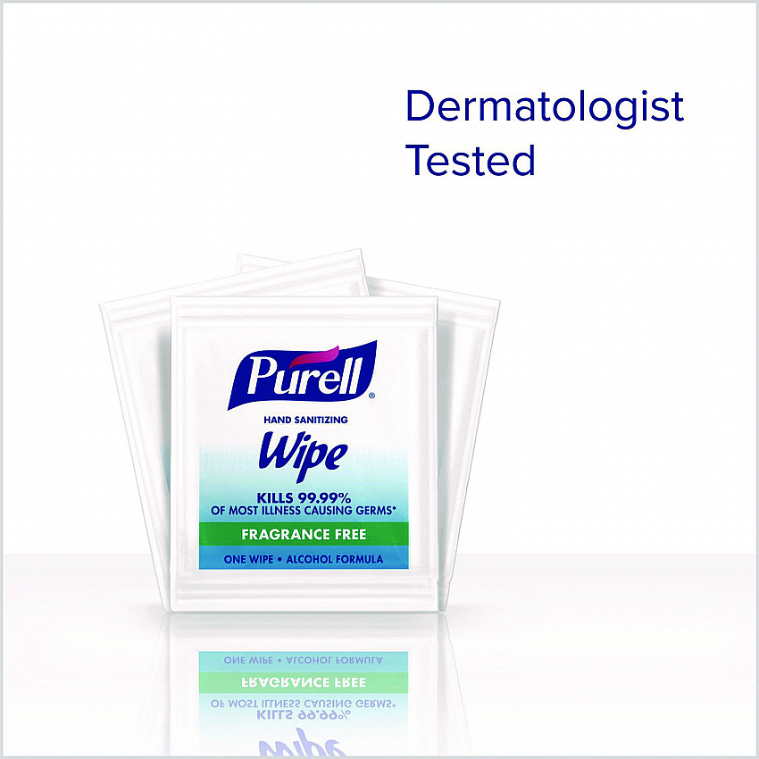 Sanitizing Hand Wipes, Individually Wrapped, 1-Ply, 4.5 x 6.5, Lemon, White, 1,800/Carton (902006ECCT)