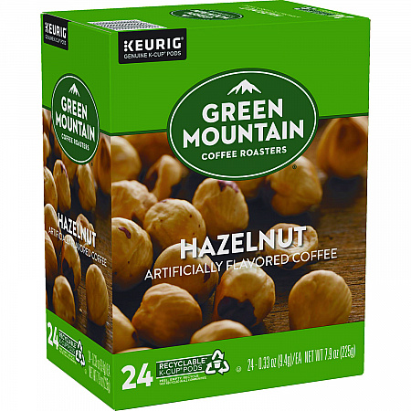 Hazelnut Coffee K-Cups, 24/Box (6792)