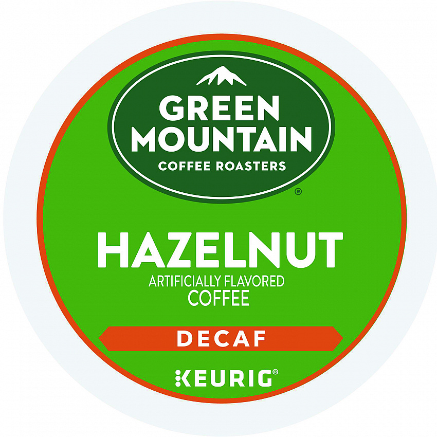 Hazelnut Decaf Coffee K-Cups, 24/Box (7792)