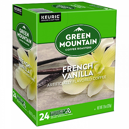 French Vanilla Coffee K-Cup Pods, 96/Carton (6732CT)