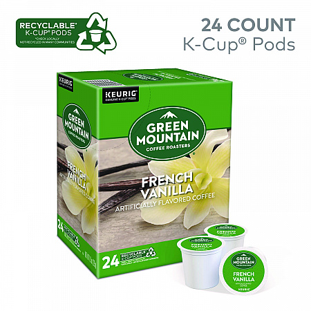 French Vanilla Coffee K-Cup Pods, 96/Carton (6732CT)
