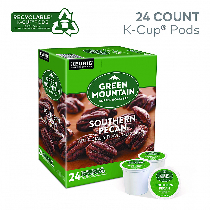 Southern Pecan Coffee K-Cups, 24/Box (6772)
