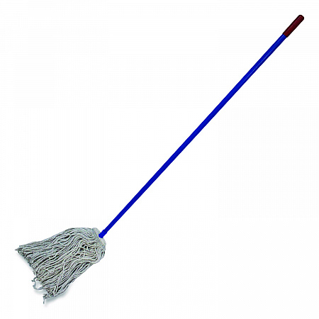 Layflat Regular Screw-Type Mop Head, Cotton, 20 oz, 1