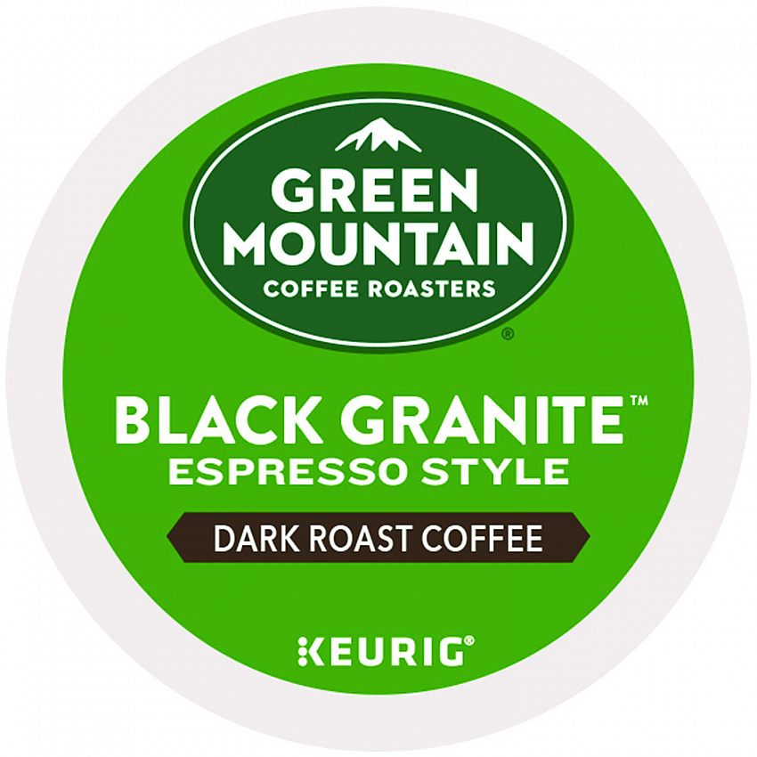 Black Granite Espresso Style K-Cups, 24/Box (9530)