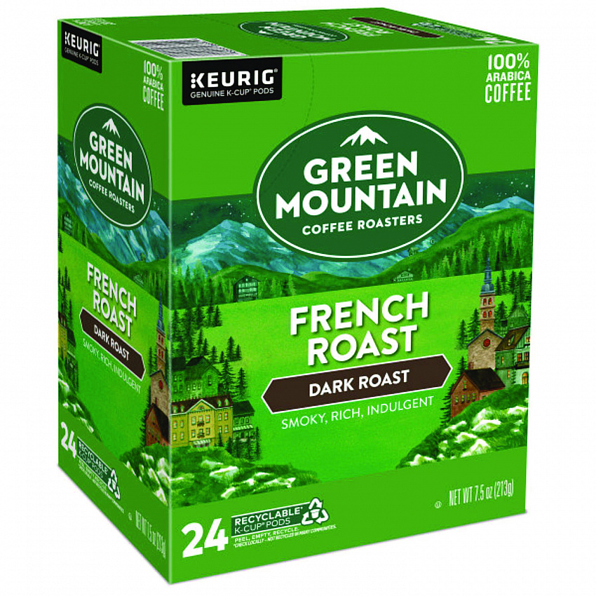 French Roast Coffee K-Cups, 96/Carton (6694CT)