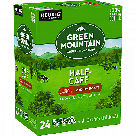 Half-Caff Coffee K-Cups, 96/Carton (6999CT)