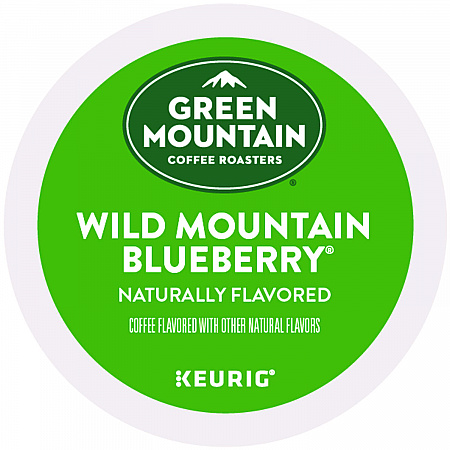 Fair Trade Wild Mountain Blueberry Coffee K-Cups, 96/Carton (6783CT)