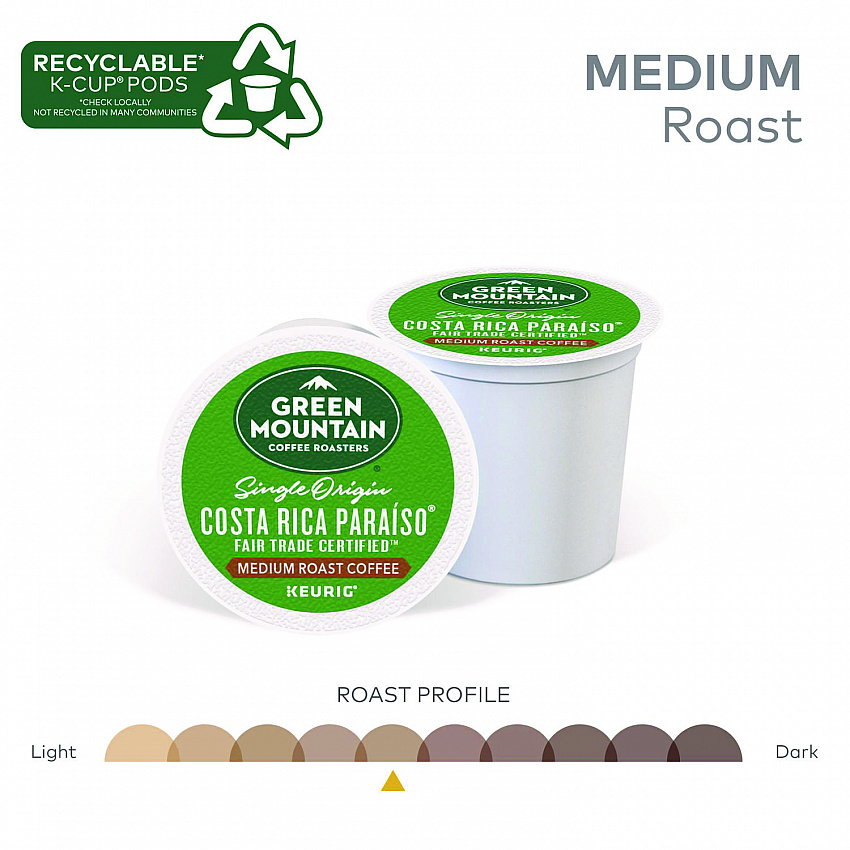 K-Cup Pods Costa Rica Paraiso, 24/Box (8087)