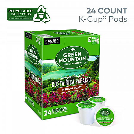 K-Cup Pods Costa Rica Paraiso, 24/Box (8087)