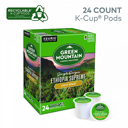 Ethiopian Supreme K-Cups, 24/Box (8488)