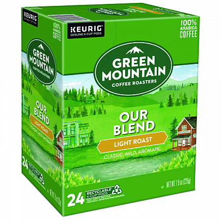 Our Blend Coffee K-Cups, 24/Box (6570)