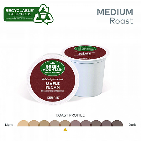 K-Cup Pods, Maple Pecan, 24/Box (7674)