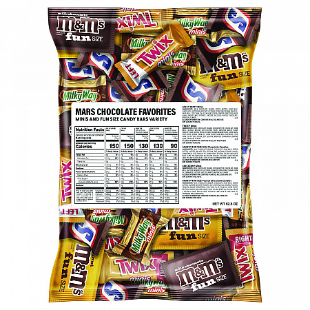 Minis Mix Variety Pack, 62.6 oz Bag (22000016)