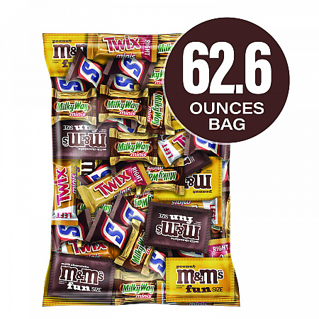 Minis Mix Variety Pack, 62.6 oz Bag (22000016)