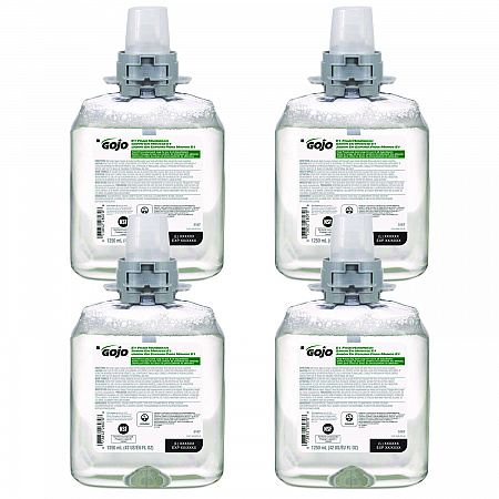 E1 Foam Handwash Refill, Fragrance-Free, 1,250 mL, 4/Carton (516704CT)