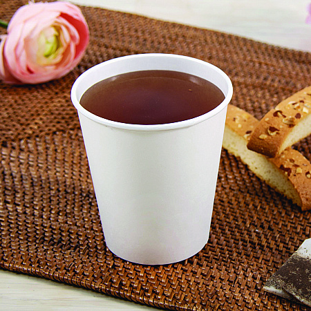 Thermoguard Insulated Paper Hot Cups, 12 oz, White Sustainable Forest Design, 600/Carton (DWTG12W)