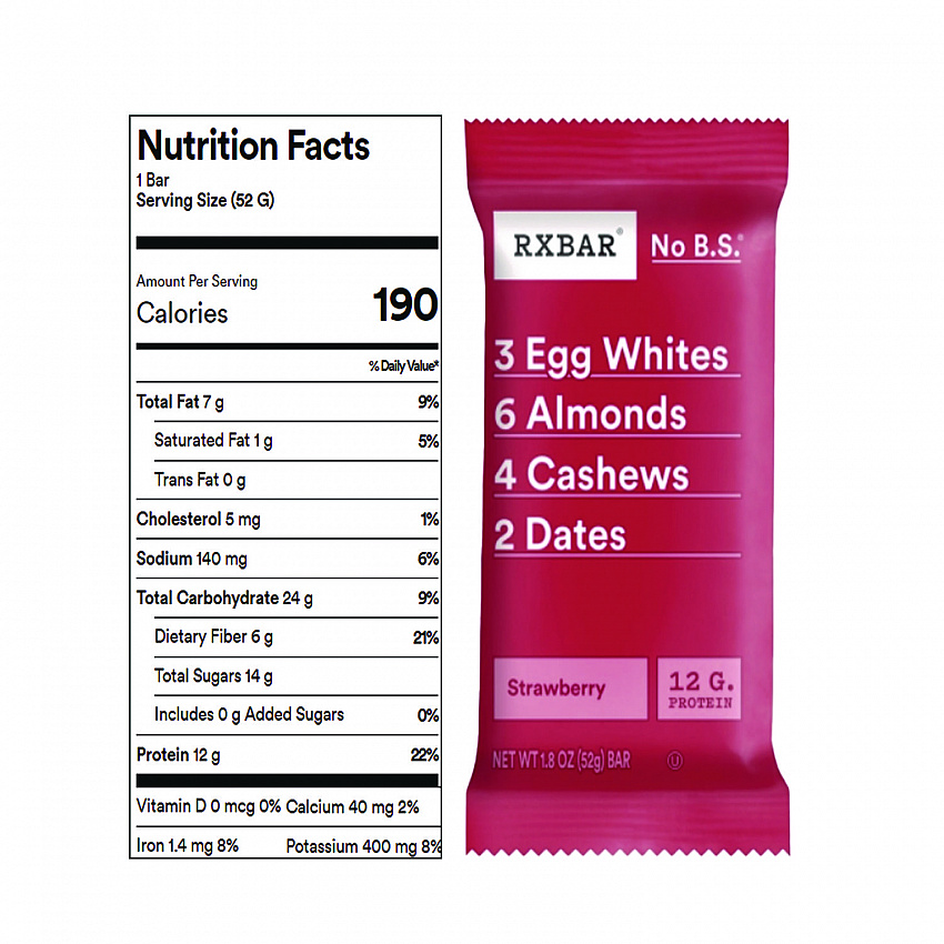 Minis Protein Bars Variety Pack, Blueberry/Strawberry, 0.9 oz Bar, 8/Box (KEE00737)