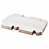 White One-Piece Non-Window Bakery Boxes, 10 x 10 x 5.5, White, Paper, 100/Carton (0977)
