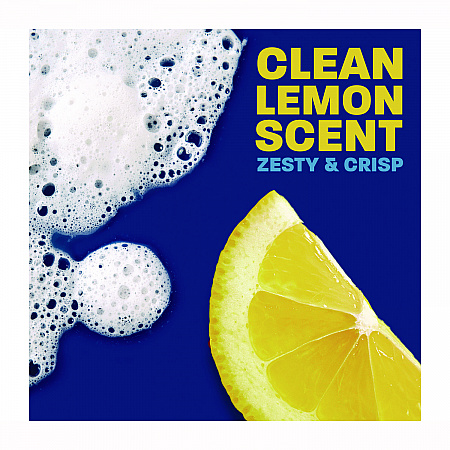 Platinum Liquid Dish Detergent, Clean Lemon Scent, 24.3 oz EZ-Squeeze Bottle (11819)