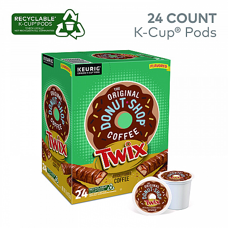 Twix Flavored Coffee K-Cups, 24/Box (5000368824)