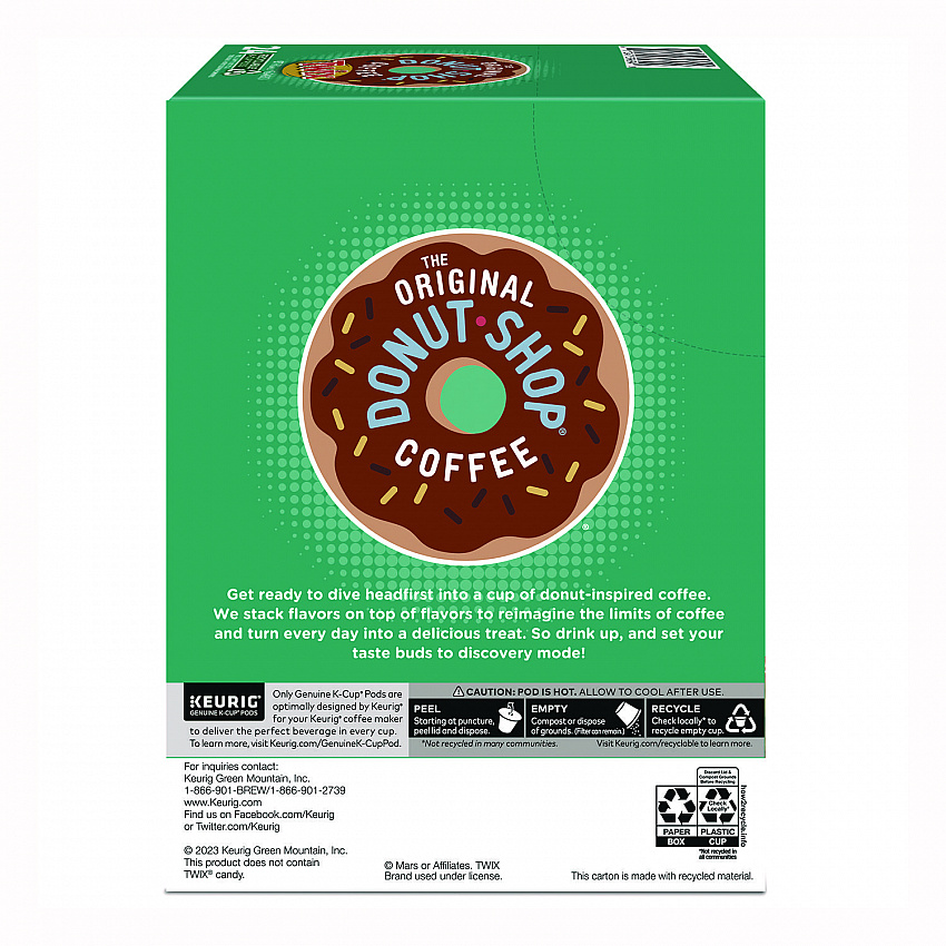 Twix Flavored Coffee K-Cups, 24/Box (5000368824)