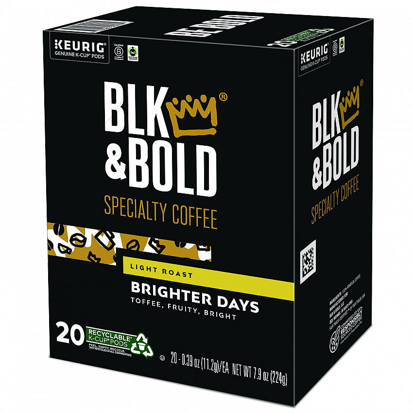 Brighter Days Coffee K-Cups, 20/Box (5000372406)