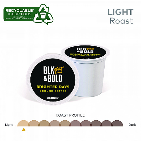 Brighter Days Coffee K-Cups, 20/Box (5000372406)