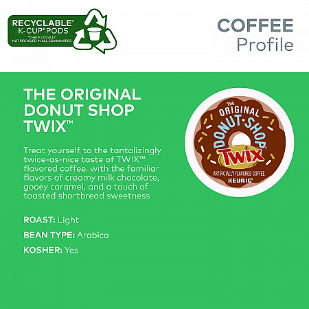 Twix Flavored Coffee K-Cups, 24/Box (5000368824)