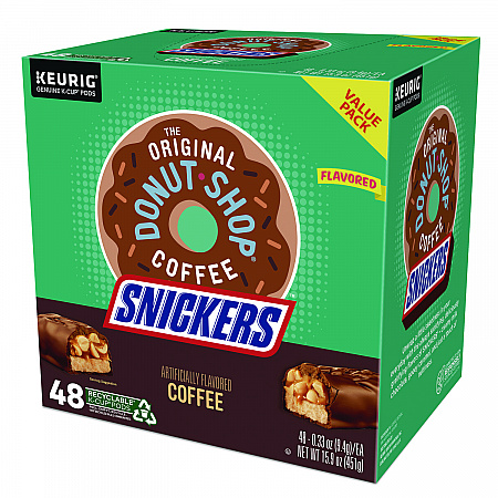 SNICKERS Flavored Coffee K-Cups, 48/Box (5000373541)