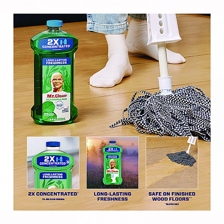 Multipurpose Cleaning Solution, Gain Original Fresh Scent, 64 oz Bottle (10724)