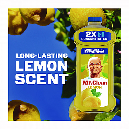 Multipurpose Cleaning Solution, Lemon Scent, 64 oz Bottle (11290)