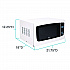 1.4 cu ft Electronic Microwave with Touch Pad, 1,000 W, White (MO1450TW)