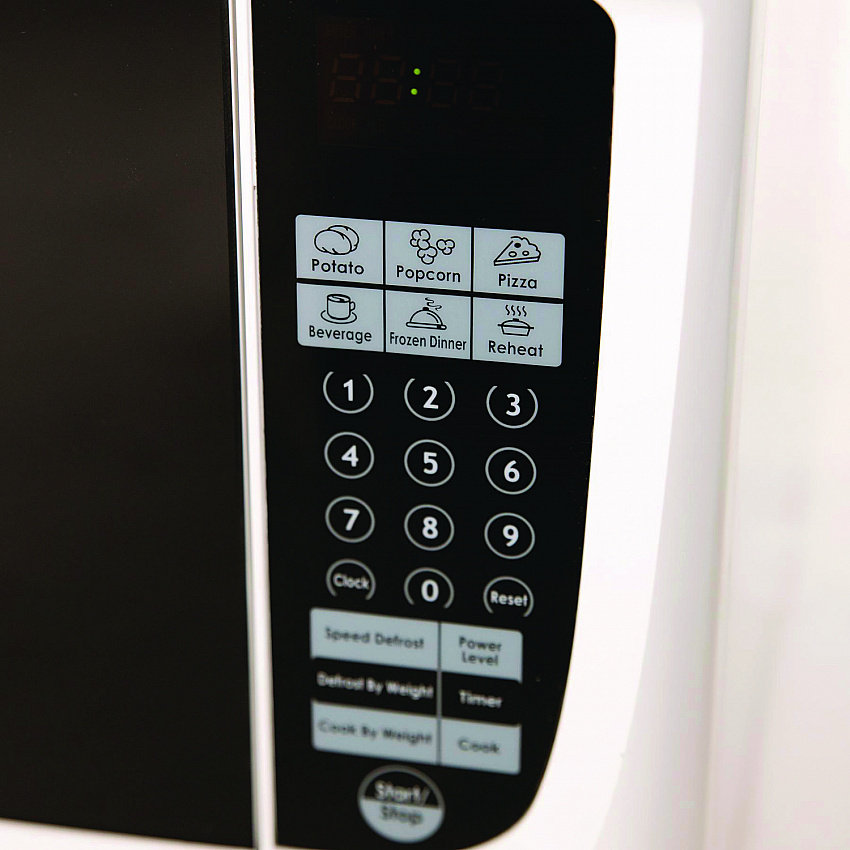1.4 cu ft Electronic Microwave with Touch Pad, 1,000 W, White (MO1450TW)