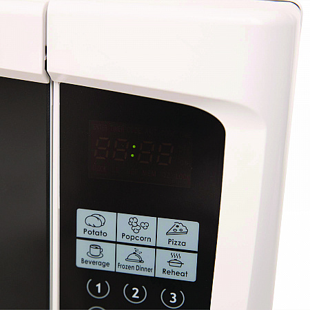 1.4 cu ft Electronic Microwave with Touch Pad, 1,000 W, White (MO1450TW)