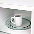 1.4 cu ft Electronic Microwave with Touch Pad, 1,000 W, White (MO1450TW)