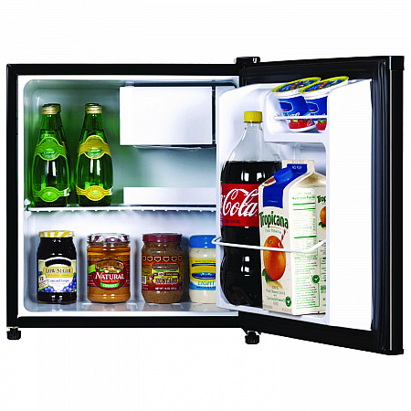 1.6 Cu. Ft. Compact Refrigerator with Chiller Compartment, Black (RM16J1B17X1B)